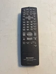 Genuine Sharp RRMCG1236AJSA Vcr Remote Control - Tested & Works Used. Price: $9.99.