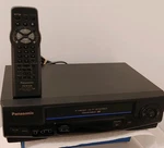 Panasonic Omnivision PV-V8661 Blue Line Vcr Vhs Player & Remote (tested Works) Used. Price: $60.24.