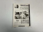 Vintage Panasonic Omnivision Combination Tv / Vcr PVQ-M2509 Operating Manual. Like. Price: $10.00.