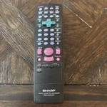 Genuine Sharp RRMCG0235AJSC Tv/vcr Combo Remote Control Free Shipping Used. Price: $12.95.