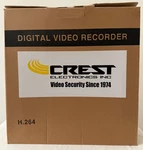 Digital Video Recorder-crest Security Camera Mod#-cdr 3316-3300 Series Used. Price: $39.00.