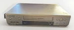 Mitsubishi HS-U449 Turbodrive 4-HEAD Hifi Stereo Vcr Working No Remote Used. Price: $41.00.