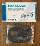 Panasonic PV-ES20 Foot S-vhs Connecting Cable High Quality Made Japan New. Price: $11.90.