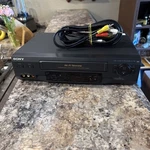 Sony SLV-N51 4-HEAD Hi-fi Stereo Vhs Vcr No Remote Tested/works/has Av Cable Used. Price: $74.95.