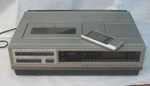 Rare Vintage 1980'S Top Loading Magnavox Vcr VR8346BKO1 W Remote For Repair Vhs Used. Price: $139.99.