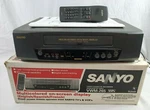 Vintage Sanyo VWM-265 Video Cassette Recorder Vcr-remote-manual-box Tested Works Used. Price: $187.59.