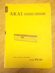 Akai Service Manual/parts List VS-3U Video Cassette Recorder Original Repair Very. Price: $15.98.