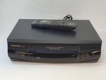 Panasonic PV-8450 Vcr Blue Line Hi-fi Stereo Omnivision Tested W/remote Used. Price: $105.99.