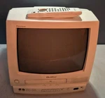 1997 Quasar VV-1317W 13" Color Crt Tv / Vcr Combo Tested Works No Remote *read Used. Price: $289.99.