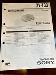 Sony XV-T33 XVT33 Video Sketch Titler Service Manual **original** Very. Price: $18.99.