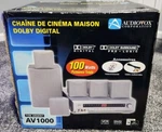 Audiovox Corp Home Theater System Dvd Vcr Surround Sound AV1000 Silver Brand New. Price: $199.99.