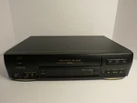 Jvc HR-J642U Black 4-HEAD Hi-fi Vcr Video Cassette Recorder Player Working Used. Price: $44.99.