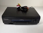 Panasonic Omnivision PV-V4021 Blue Line 4-HEAD Vhs Vcr Player No Remote Tested Used. Price: $54.00.