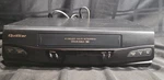 Quasar Omnivision VHQ-451 Vcr Head Vhs Video Cassette Player Working No Remote Used. Price: $60.00.