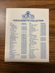 Mgm / Ua Video Cassette Promotional Vhs Insert Good. Price: $16.00.