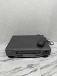 Hitachi FX631 4-HEAD Hi-fi Vcr Plus Video Cassette Recorder. Tested. With Remote Used. Price: $41.39.