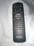 Admiral G0105AJ Tv Cable Vcr Player Universal Remote Control For Model JSJ20419 Used. Price: $19.00.