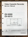 Video GV-6000 GV-6015 Vcr Service Manual *original* Good. Price: $24.97.