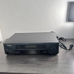 Sharp VC-A593U Vhs Vcr Tested Works No Remote Used. Price: $49.87.