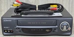 Emerson EV727 Vcr Vhs Player 4 Head Hi-fi Stereo W/remote Tested Used. Price: $129.95.