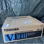 Toshiba Vcr M-444 Vhs Hq Quality Head Rare New Video Cassette Recorder. Price: $212.50.