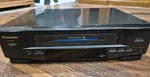 Panasonic PV-4503 Vhs Vcr Head Omnivision Blue Line Tested Works No Remote Used. Price: $49.99.