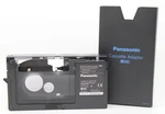 Panasonic VW-TCA7E Vhs-c Cassette Adaptor Svhs With Sleeve Tested Used. Price: $49.95.