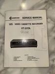 Samsung VR-311TA Vhs Vcr Video Cassette Recorder Vintage Original Good. Price: $13.00.