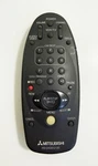Mitsubishi Remote Control HS-U430 U130 Vcr Black Oval Shape Vintage Used. Price: $10.44.