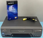 Jvc HR-A35U Vcr Player Pro-cision 19 Vhs 4 Head Hq Tested Working No Remote! Used. Price: $41.95.