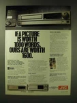 1989 Jvc HR-S6600, HR-S5500 And SR-S10000 Super Vhs Vcrs Ad Used. Price: $19.99.