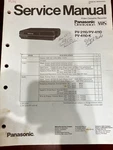 Panasonic PV-2110 PV-4110K Service Manual *original** 1531 2810 Very. Price: $15.99.
