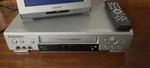 Mitsubishi Vcr Vhs Hi-fi Precision Turbodrive HS-U449 With Remote Tested Working Used. Price: $97.99.
