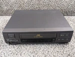Jvc HR-J410U Vcr Vhs Hi-spec Drive Video Cassette Recorder For Parts Not Working. Price: $7.99.