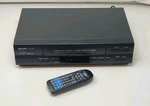 Sharp VC-H960 4 Head Hifi Stereo Super Picture, W/remote, Works! Used. Price: $75.00.
