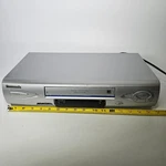 Panasonic 4-HEAD Hi-fi Stereo Omnivision Vhs/vcr PV-V4624S Tested Working Used. Price: $62.98.