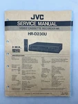 Jvc HR-D230U Original Service Manual Free Shipping Good. Price: $14.00.