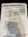 Sharp VC-A415U VC-A815U VC-A817U VC-A818U Vcr Repair & Service Manual Original Very. Price: $28.99.