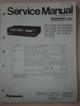 Panasonic Service Manual Vcr PV-2700 B W -k. PV-3700 PV-3720 Unspecified. Price: $22.90.
