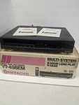Hitachi VT-498EM VT498EM Vhs Video Deck Player W/ Original Box For. Price: $129.99.