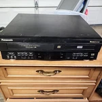 Panasonic PV-D4732 Double Feature Vhs Vcr Dvd Combo Video Recorder Used. Price: $59.95.