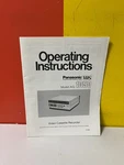 Panasonic VQT3830 AG-1050 Recorder Operating Instructions Used. Price: $69.99.
