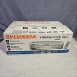 New Sylvania 6260VF 4 Head Hifi Stereo Vhs Player Video Cassette Recorder Vcr Open. Price: $195.00.