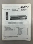 Sanyo VHR9500 Z Original Service Manual Free Shipping Good. Price: $12.00.