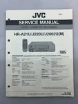 Jvc HR-A21U J220U J2002U Original Service Manual Free Shipping Good. Price: $14.00.