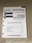 Sharp Video Cassette Recorder VC-A210U VC-2210U Service Manual Acceptable. Price: $9.99.
