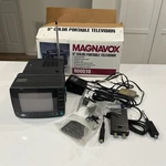 Vintage Magnavox RD0510 C103 Portable Color Tv 1995 Tested Used. Price: $167.35.