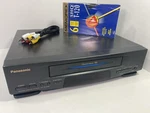 Panasonic Blue Line 4-HEAD Hi-fi Stereo Vcr Player PV-2401-K No Remote Works Used. Price: $41.80.