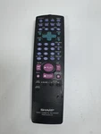 Sharp RRMCGO235AJSB Remote Control For Vcr Models Like VC-H992UA. Used. Price: $10.00.