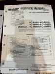 Sharp VC-A585UVC-A588U VC-H984U VC-H985U VC-H986U H988U Service Manual Original Very. Price: $28.99.